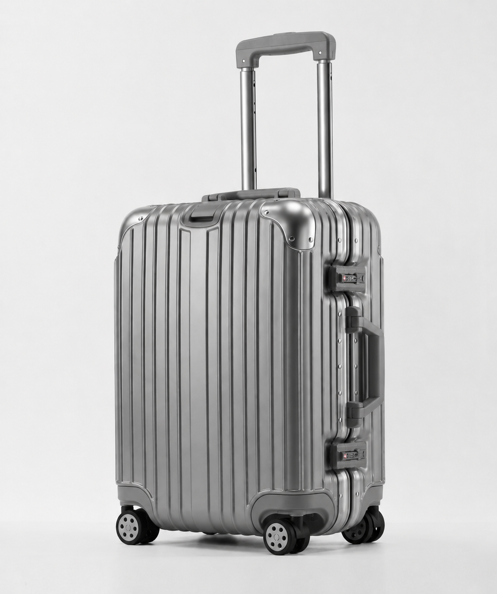 Champagne Pink Check-in L Suitcase